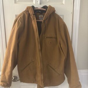 Carhartt Tan and Black Jacket